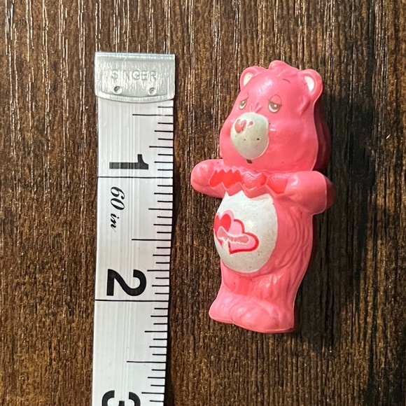 1983 Love-A-Lot Bear Care Bear Miniature Figure - Picture 3 of 13